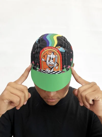 CAP CICLISMO - RIDE IN PEACE