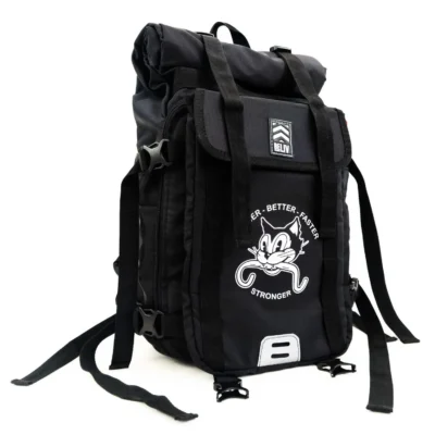 ROLLTOP AVENTURA NEGRO GATO - 30 LITROS