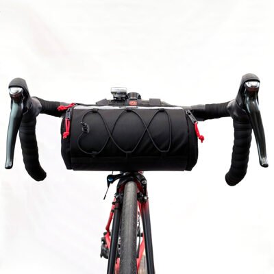 Alforja cápsula grande - negro