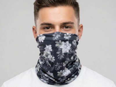 Cuello multifuncional - flores