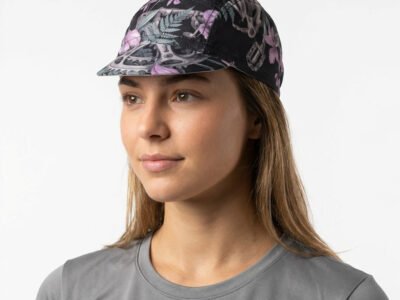 Gorra ciclismo - orquidea