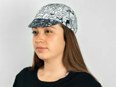 Gorra ciclismo - garabatos